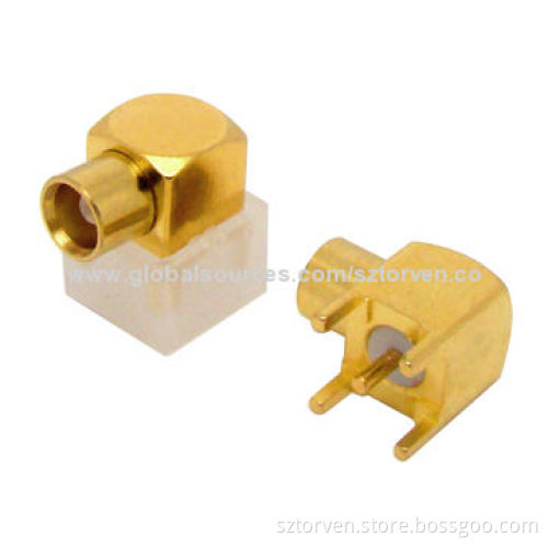 MCX Connector Jack, PCB Right Angled Type